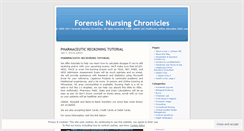 Desktop Screenshot of forensicnursingcourses.com