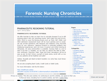Tablet Screenshot of forensicnursingcourses.com